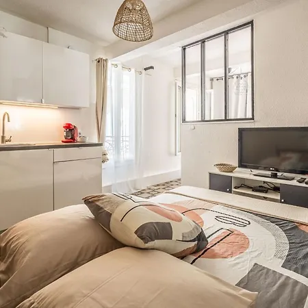 Studio De 25M2 Renove - Quartier Cathedrale Saint-Just 纳博讷